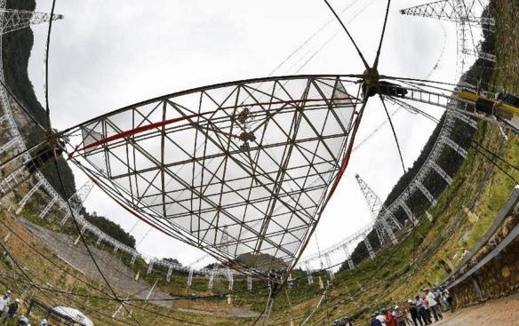 <p>Tienyen, Porto Riko'da bulunan 300 metre çapındaki Arecibo'yu geçerek dünyanın en büyük radyo teleskobu olurken, ölçüm hızının da Arecibo'dan 10 kata kadar daha hızlı olduğu vurgulandı.</p>