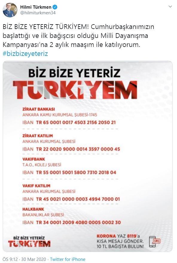 <p>Üsküdar Belediye Başkanı Hilmi Türkmen</p>
