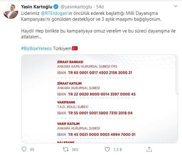 <p>Başakşehir Belediye Başkanı Yasin Kartoğlu</p>
