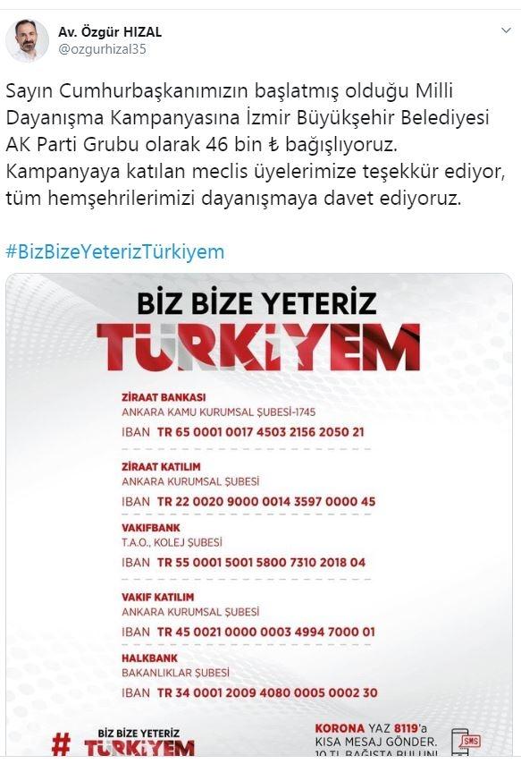 <p>AK Parti İzmir Büyükşehir Grup Başkanvekili Özgür Hizal</p>
