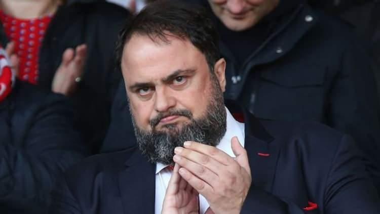 <p>EVANGELOS MARINAKIS - OLYMPIAKOS (OLYMPIAKOS VE NOTTINGHAM FOREST TAKIMLARININ SAHİBİ)</p>
