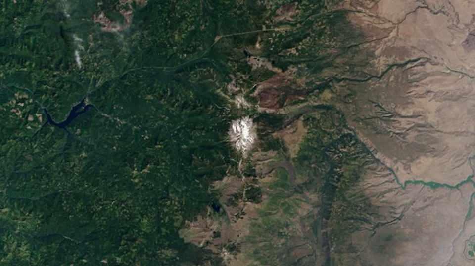 <p>Jefferson Dağı (Oregon) </p>