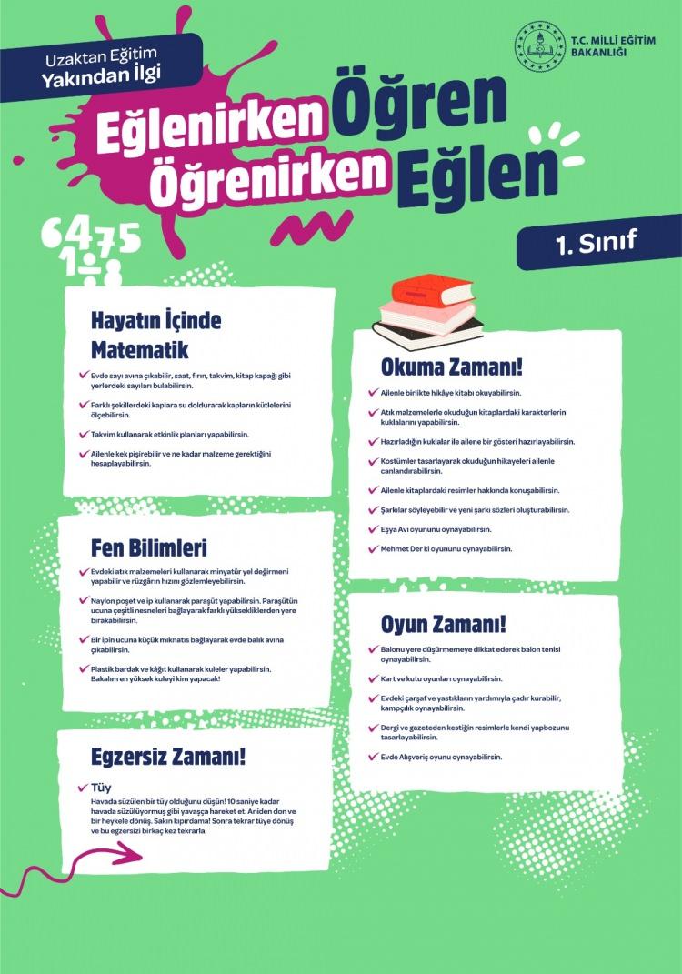<p>‘Uzaktan Eğitim Yakından İlgi’, aslında yapmak istediğimizi çok güzel özetliyor. Okul öncesi, ilkokul ve ortaokulda okuyan her sınıf düzeyindeki çocuklarımız için ayrı etkinlikler, ayrı öneriler hazırladık. </p>