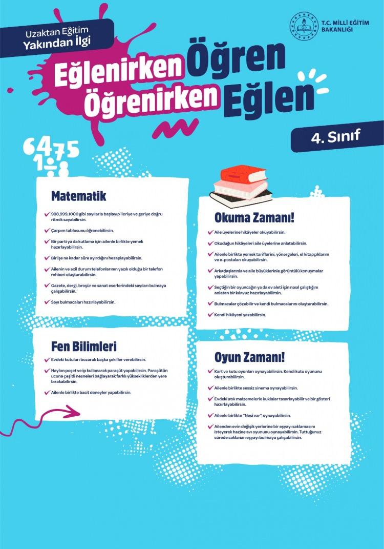 <p>Okul öncesi, ilkokul ve ortaokul öğrencileri için hazırlanan kılavuzda, öğrenci ve ailelerine “Bu süreçte yanınızda, yakınınızdayız. Birlikte atlatacağız.”</p>