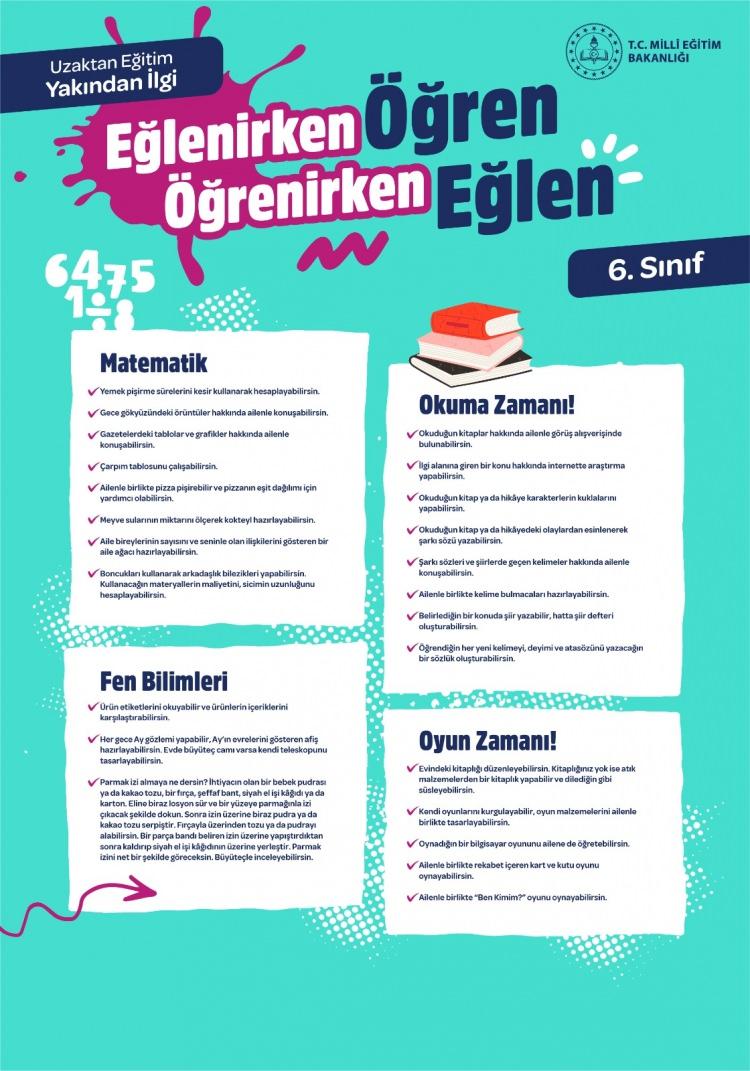<p>Kılavuzda, ebeveynlere yönelik “Sakin ve soğukkanlı olun”, “Haber saatini sınırlandırın”, “Destekleyici olun”, “Eğlenmeyi ihmal etmeyin.” tavsiyesinde bulunuluyor.</p>
<p> </p>