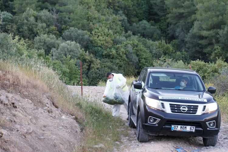 <p>Temizlik İşleri Müdürlüğü ile Çevre Koruma ve Kontrol Müdürlüğü ekipleri ortak çalışmayla, pazar yerlerinden toplanan gıda atıklarını yaban domuzlarının geçiş güzergahlarına her gün bırakmaya başladı.</p>