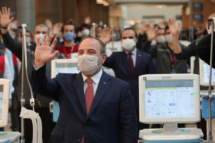 Türk devleri güçlerini birleştirdi! Yerli solunum cihazı teslim edildi