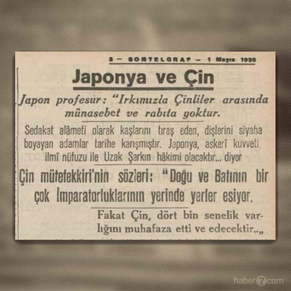 <p>26- Gazetede yer alan dış haber sayfasına Japonya ve Çin’in ağır sözlerle atışması yer alıyor.</p>
