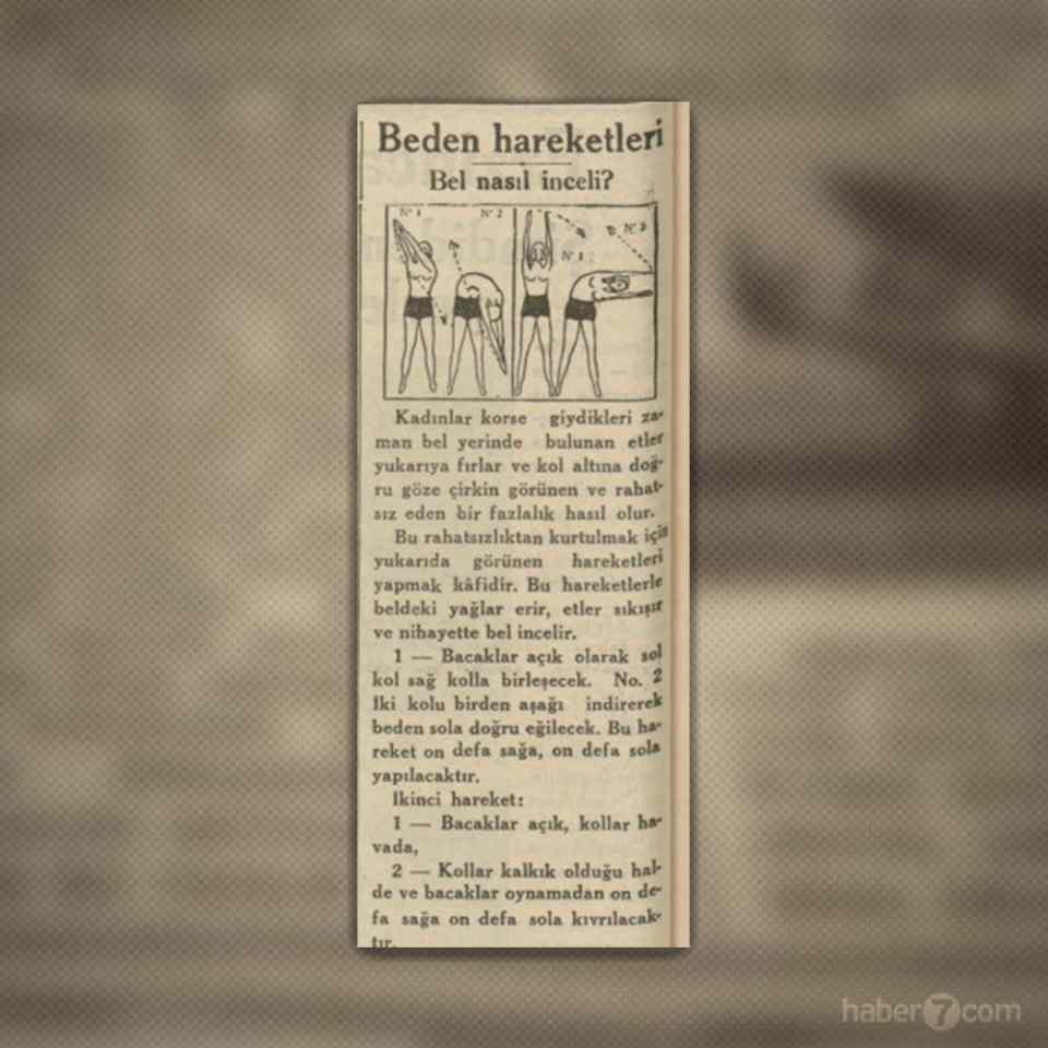 <p> Sene 2020 ama 1935 ile dertler aynı… Bel nasıl incelir? Bunca yıldır hala aynı soru soruluyorsa belli ki tavsiyeler pek işe yaramamış.</p>
