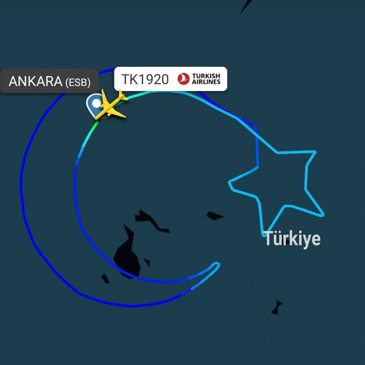 Dünyanın en büyük Türk Bayrağını çizmişlerdi! İşte THY'nin zorlu görevinin arka planı
