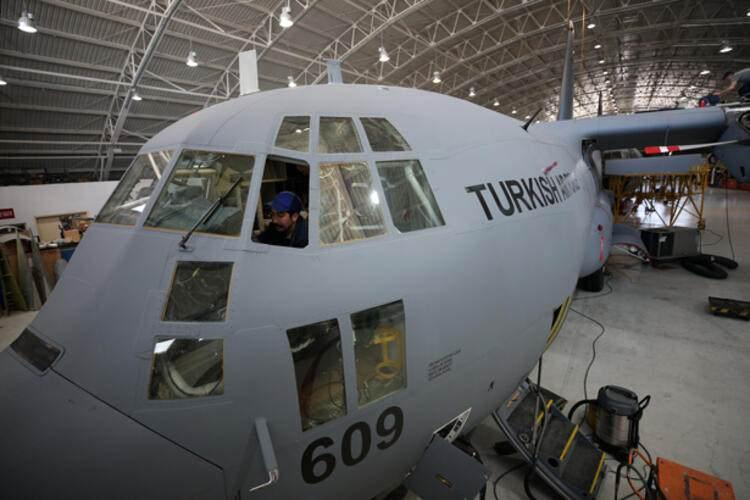 Türk mühendisler 'Herküller'i donatıyor