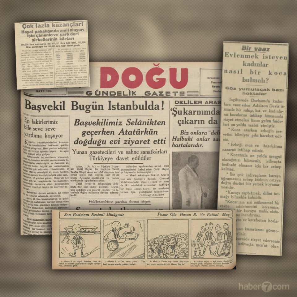 <p>Tarihin tozlu yaprakları günümüzü tamamen aydınlatmasa da geçmişte yaşananlar ve olayların ne şekilde ele alındığı birçok zaman bugün nerden nereye geldiğimizin bir göstergesi oluyor. Geçmişte neler yaşandığını anlamanın en iyi yollarından birisi de tarihin akışını belgeleyen gazeteler. Bakın geçmiş yıllarda bugünün tarihinde neler olmuş? </p>
