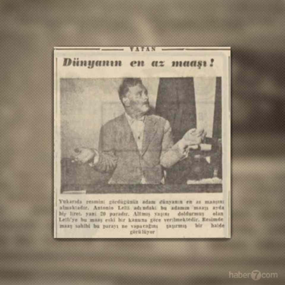 <p>31- İç sayfalarda asparagas haberler de var. Mesela 1 liret (20 para) maaş aldığı iddia edilen bir İtalyan…</p>
