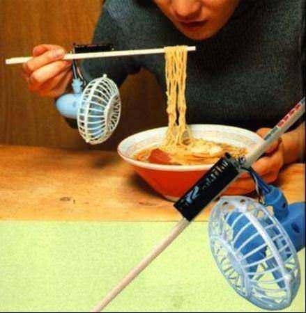 <p>Spagetti soğutmaya yarayan ilginç icat.</p>

<p> </p>
