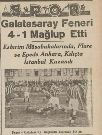 <p>Spor sayfasının en önemli haberi Galatasaray’ın Fenerbahçe’yi 4-1 yenmesi… Ama devamında eskrim haberlerinin verilmesi ise daha dikkat çekici…</p>
