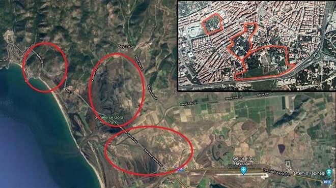 <p>İZMİR'İN SELÇUK İLÇESİNDEKİ SİT ALANI</p>