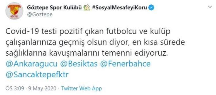 <p>Sosyal medyada Beşiktaş'a geçmiş olsun mesajları yağdı...</p>
