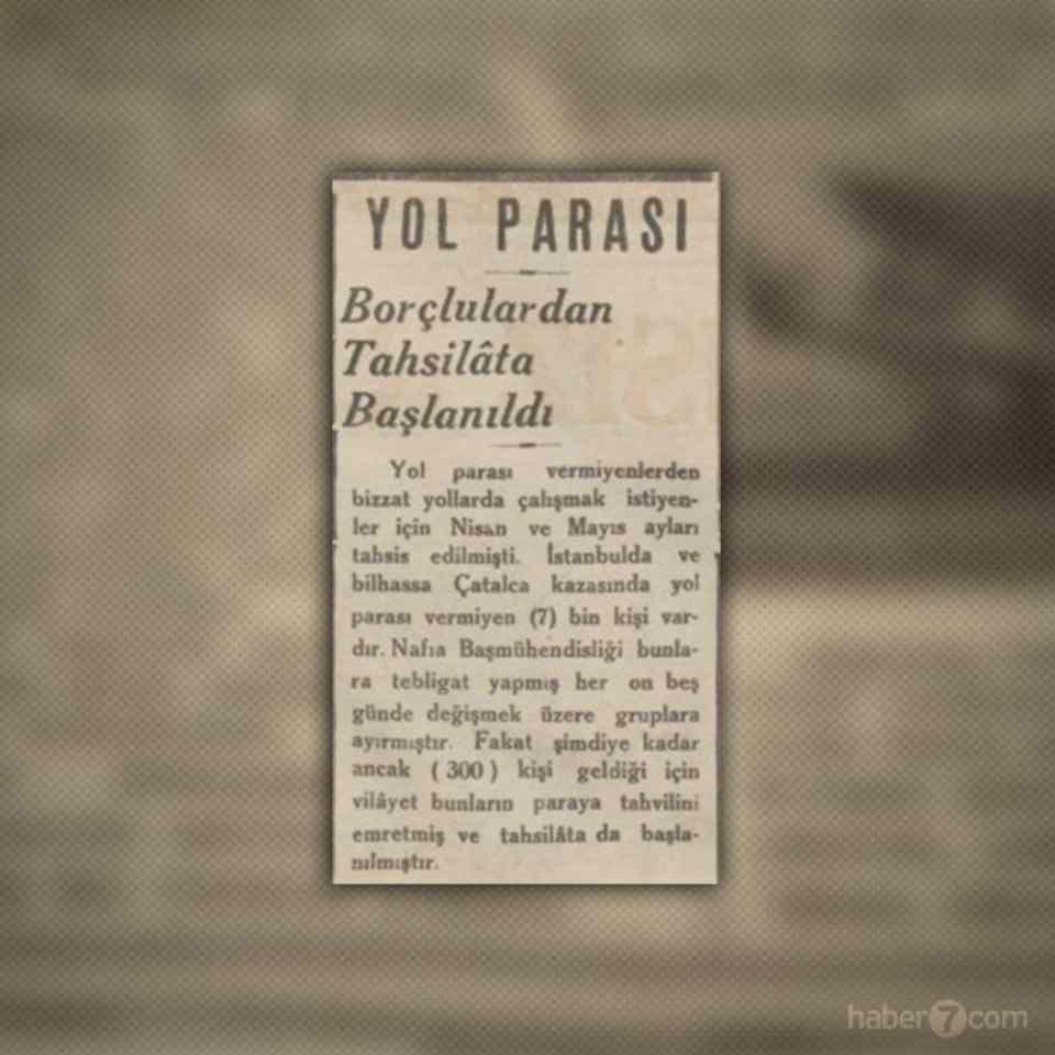 <p>Çatalca’ya yeni yol yapılıyor. Yol için bölge ahalisinden para alınıyor. Para vermeyenler ise yol yapımında çalışmak zorunda. Çalışmaya da kimse yanaşmayınca belediye paranın tahsilatı için işlem başlatmış.</p>
