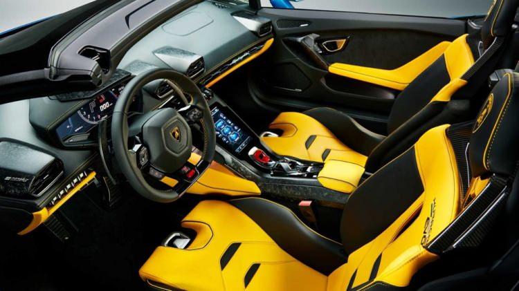 <p>Şasi ve tavanda alüminyum, karbon fiber gibi materyallerin kullanılması 2020 Hurucan Evo RWD Spyder'ın dört çeker versiyona göre hafiflemesini sağlamış.</p>

<p> </p>
