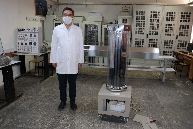 İşte koronovirüsü öldüren yerli robot