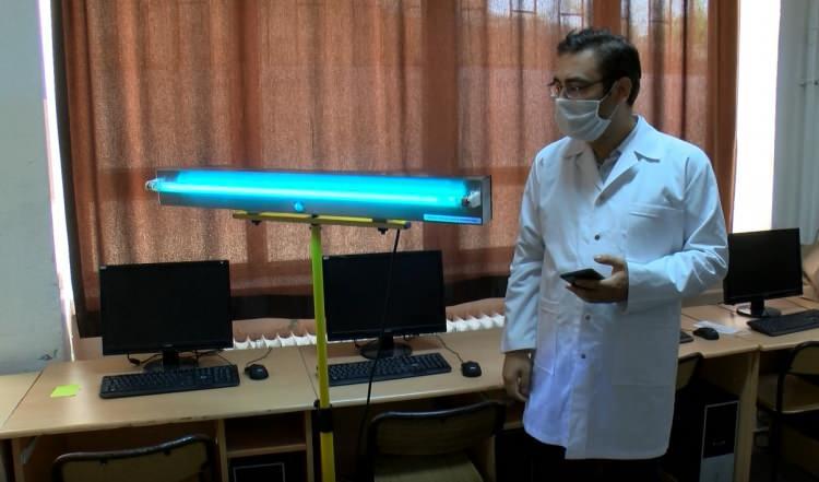 İşte koronovirüsü öldüren yerli robot