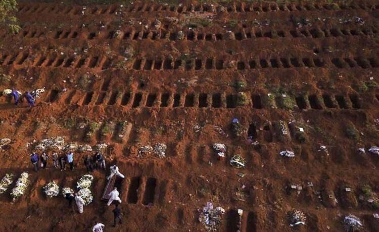 <p>Brezilya, Meksika ve Peru'yu günlük ölümler bakımından Avrupa'nın en çok can kaybı yaşanan ülkeleri olan İngiltere, İtalya ve Fransa ile karşılaştırdığınızda, ölümlerin her yerde azaldığını ama Latin Amerika ülkelerinde hala arttığını görüyorsunuz.</p>
<ul>
</ul>