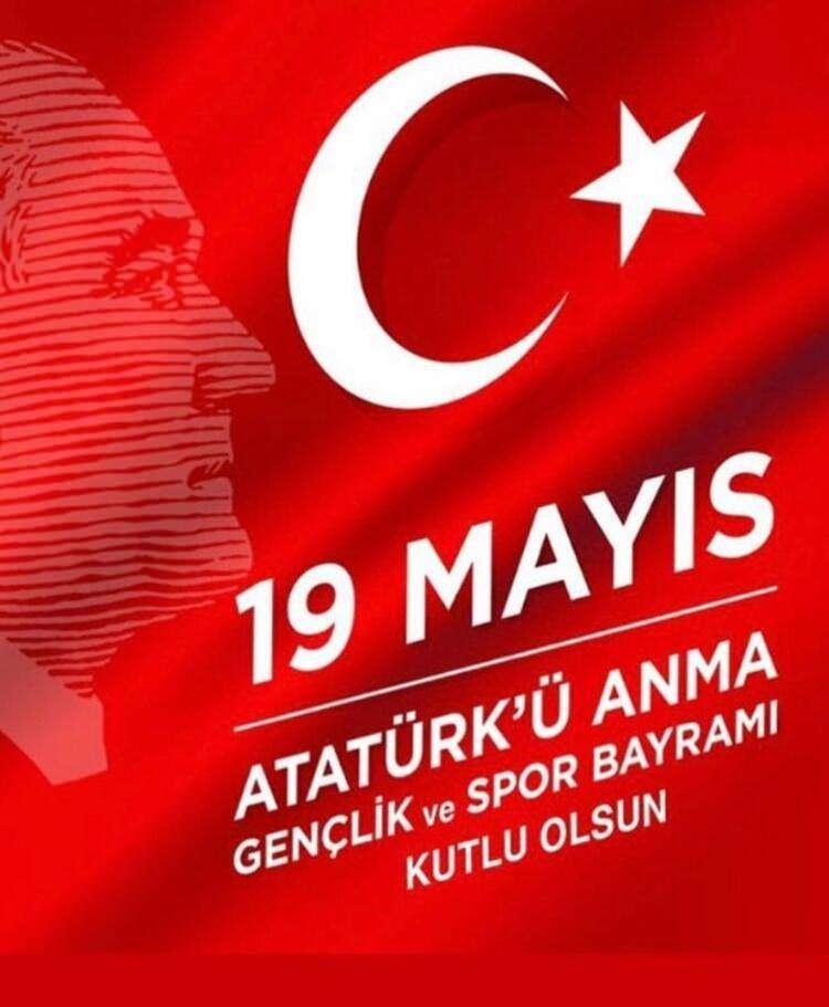 <p><strong>ACUN ILICALI </strong></p>

<p>19 Mayıs Atatürk’ü Anma, Gençlik ve Spor Bayramımız kutlu olsun. Ulu Önder Gazi Mustafa Kemal Atatürk’ü ve tüm şehitlerimizi saygı ve minnetle anıyorum.</p>
