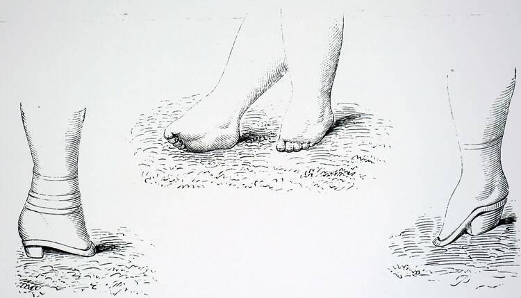 <p>&Ouml;nceleri g&uuml;zellik i&ccedil;in başlayan ayak bağlama uygulaması, kadınların toplumsal hayatta g&ouml;r&uuml;nmesinin hoş karşılanmadığı Antik &Ccedil;in toplumunda kısa s&uuml;rede &ouml;zdeşleşti. Ayakları lotus &ccedil;i&ccedil;eği şeklinde bağlanan kız &ccedil;ocukları g&ouml;rd&uuml;kleri saygınlık sayesinde daha zengin eşler buluyor ve daha iyi ailelere gelin oluyorlardı.</p>

<p>&nbsp;</p>
