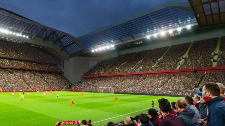 <p>2- Anfield (Liverpool)</p>

