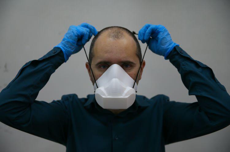 Bu maske dünyada bir ilk! Yerli üretildi