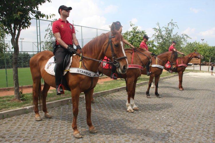 <p>İstanbul Emniyet Müdürlüğü, ormanların korunması, vatandaşların huzur ve güvenliğinin sağlanması amacıyla 'Doğa Devriyesi' projesi başlattı. Termal droneler ormanları denetlerken, yerden ise atlı polisler, yunus polisleri, özel harekat polisleri ve özel eğitimli polis köpekleriyle ormanda uygulama gerçekleştiriyor.</p>