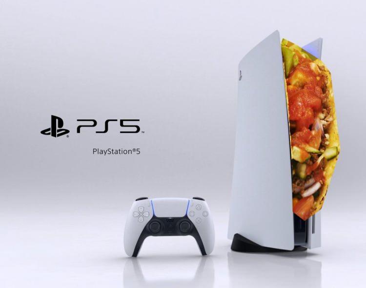 <p>PlayStation 5'in tasarımı bir sandviçe de benzetildi. </p>
