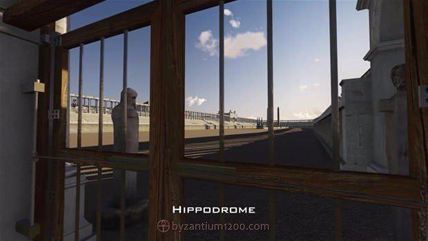 <p>Hipodrom (Şimdiki Sultanahmet Cami'nin yan bölümü - Osmanlı zamanındaki At Meydanı)</p>
<p> </p>