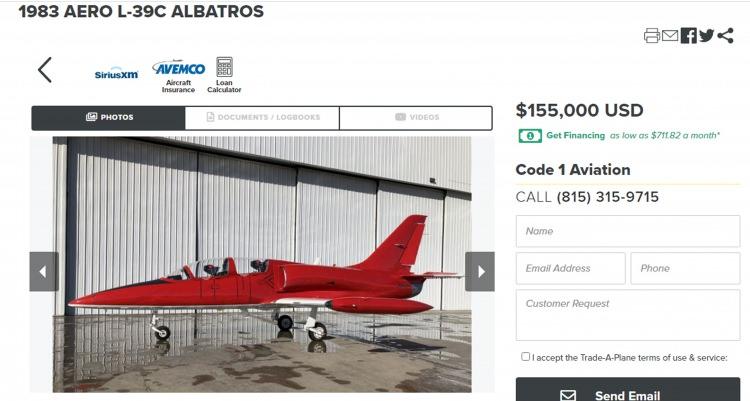 Sahibinden satılık savaş uçakları