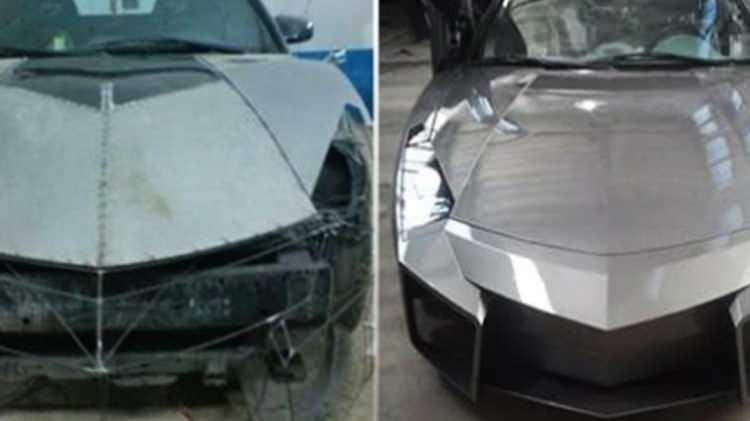 <p>Elindeki Mitsubishi marka arabasını hayarnı olduğu Lamborghini'ye çevirdi, görenler orjinalinden ayırt edemedi. İşte adım adım Mitsubishi model aracın Lamborghini'ye dönüşümü...</p>
