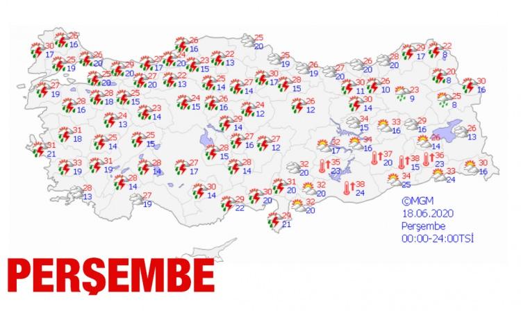 <p>AKOM yaptığı açıklamada “Genellikle birkaç saati aşmayan ancak önemli miktarda yağış bırakan yaz yağmurları nedeniyle ilgililerin ve vatandaşların dikkatli ve tedbirli olmaları, güncel meteorolojik tahmin ve uyarıları takip etmeleri önem arz etmektedir” hatırlatmasında bulundu.</p>