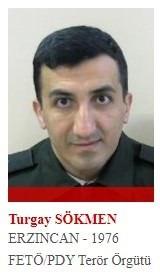 <p>'Yurtta Sulh Konseyi'nin en düşük rütbelisi olan eski kurmay yarbay Turgay Sökmen, örgüt içinde Abdullah kod adını kullanıyordu. Darbeye hazırlık toplantılarına katılan Sökmen, darbe girişimi gecesi ise Ankara'da nerelerin bombalanacağını planlamada görev aldı. Akıncı Üssünde de darbenin başarılı olması için çalıştı.</p>
<p> </p>