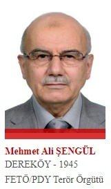 <p>FETÖ'ye en yakın ekip içinde yer alan ve Fetullah Gülen'den sonra örgütün başına gelebilecek isimler arasında gösterilen Şengül, örgütün 12 imamından biri. 28 Ağustos 2015'te yurt dışına kaçtı.</p>

<p> </p>
