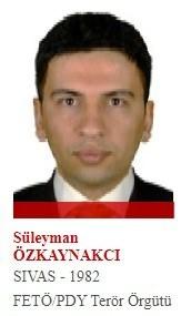 <p>FETÖ'nün askeri kanadında yer alan ve pilot yüzbaşı olan Özkaynakçı, 15 Temmuz'da yaptıkları darbe girişiminin başarısız olması üzerine Hava Kuvvetlerine ait Skorsky helikopterle Yunanistan'a firar etti.</p>
<p> </p>