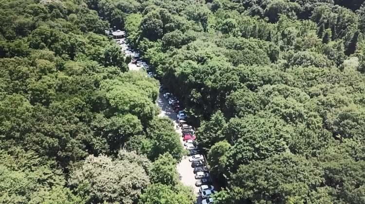 <p>YOLDA ARACI BOZULDU</p>
<p>Pikniğe gelen Demiralp Denk’in aracı hararet yapınca yolda kaldı. Denk, “Girişte biraz trafik vardı, dur kalk, dur kalk motor yoruldu. Yarım saat trafikte bekledik girişte, sonra girişe 10 metre kala arabayı buraya ittik” dedi.</p>