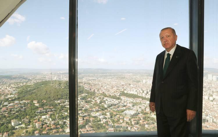 <p>Başkan Erdoğan, öğle saatlerinde Kısıklı'daki konutundan Vahdettin Köşkü'ne geçerek, Tekirdağ'da düzenlenen ''Ergene Çevre Koruma Projesi, Derin Deşarj Hattı B Tüneli Işık Göründü Merasimi''ne canlı bağlantıyla katıldı.</p>

<p> </p>
