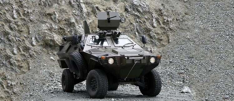<p><strong>OTOKAR COBRA</strong></p>

<p>Otokar Cobra, Otokar firması tarafından 1997 yılında üretimine başlanan bir zırhlı personel taşıyıcı aracı. Azami 110 km hıza çıkabilen araçta bir adet 1 × 7.62 mm veya 12.7 mm makineli tüfek bulunuyor.</p>
