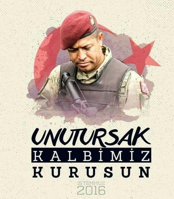 <p>'Bu aziz millet uğruna can verenlerin mekanı cennet olsun.'</p>