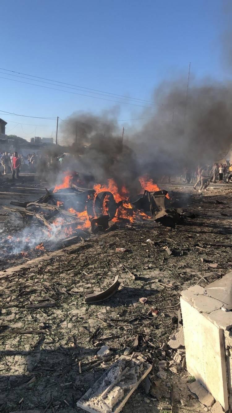 <p>Suriye'nin Azez kentinde bulunan Sacu kasabasındaki Al-Salama sınır kapısı yakınında bomba yüklü araç ile terör saldırısı düzenlenmişti.</p>
