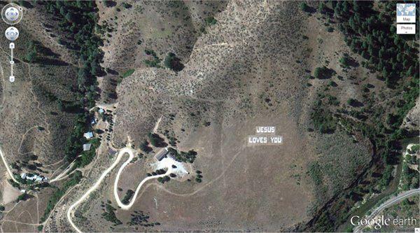 <p>12. Sevgi mesajı (43.645074, -115.993081) Boise National Forest, Boise, Idaho, ABD</p>
<p> </p>