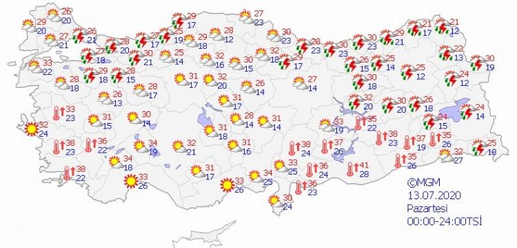 Meteorolojiden çok sayıda il için son dakika uyarısı: Çok kuvvetli geliyor