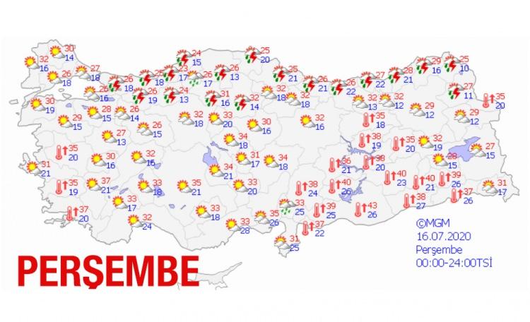 <p>B&Ouml;LGELERİMİZDE HAVA</p>

<p>MARMARA</p>
