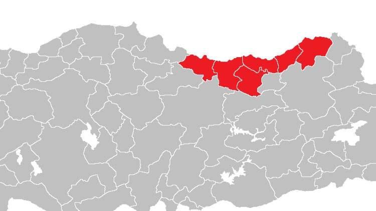 <p>DOĞU KARADENİZ </p>
<p>Sağlık Bakanlığı'nın geçtiği verilere göre Doğu Karadeniz'de 15 yeni vaka görüldü.</p>