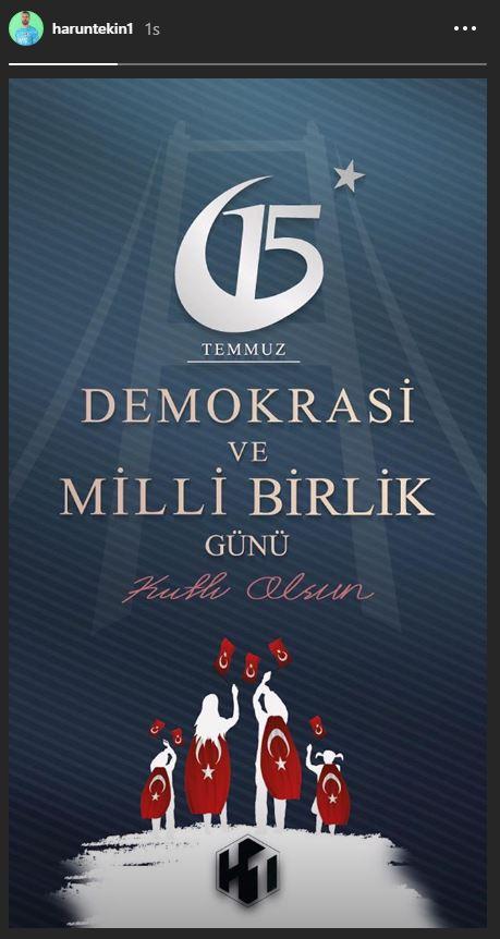 <p>HARUN TEKİN</p>
