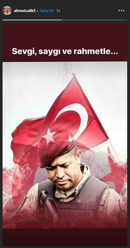 <p>AHMET ÇALIK</p>
